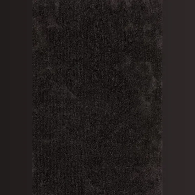 DÉJA Living Vloerkleed 200x250cm - Hoogpolig Antraciet Stof - Lavar