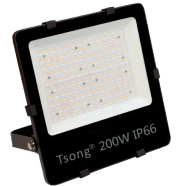 Tsong LED Schijnwerper 200W - 30.000 lm - Daglichtwit 6000K - 90° - IP66 - 5 jaar garantie