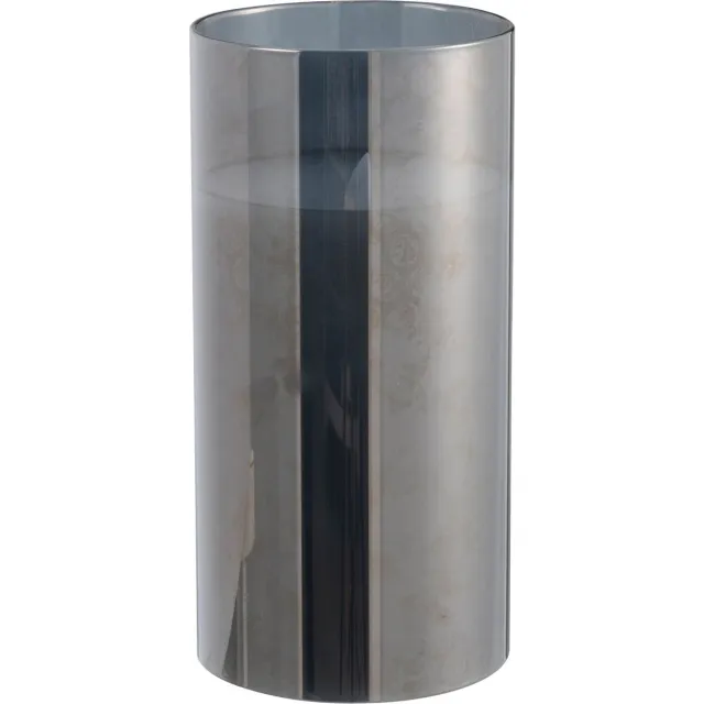J-Line lamp Blinkend - glas - grijs - medium - LED lichtjes