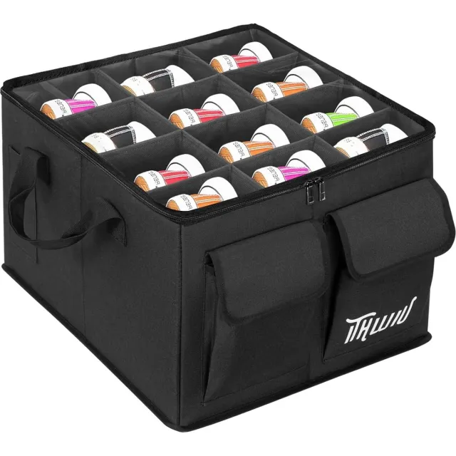 THLULU Ruime opbergdoos voor schoenen en kleding - multifunctioneel - 1 stuk - transparant Zwart