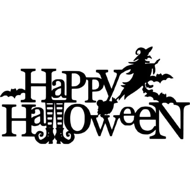 FlexMade.nl Halloween - Raamdecoratie - Heks zwart