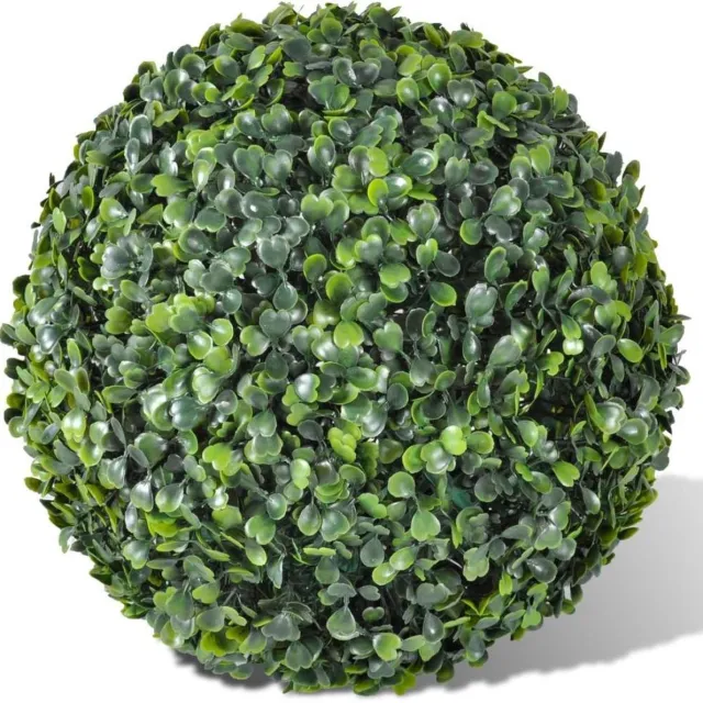 vidaXL Kunstplanten - buxusbol - 2 - st - 35 - cm Groen