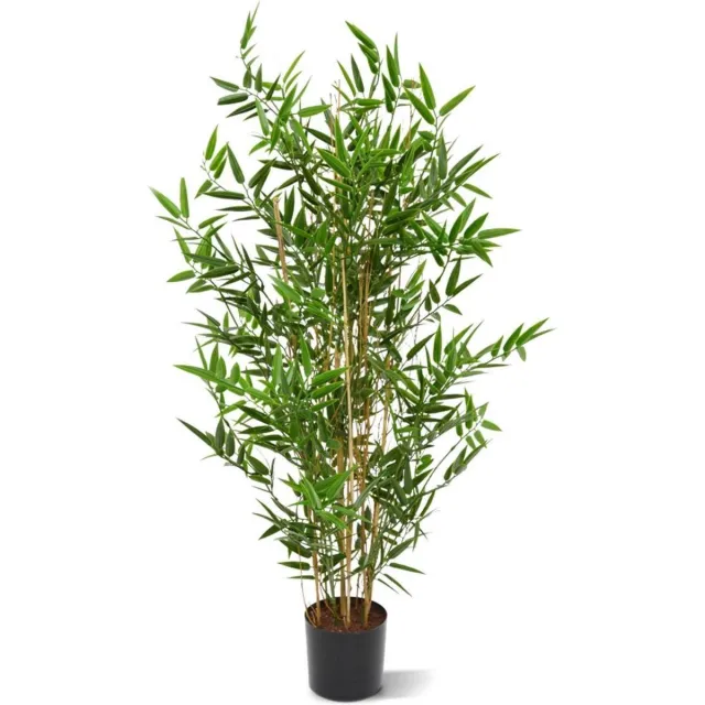 maxifleur Kunstplanten Japanse Bamboe kunstboom 90cm - UV bestendig Groen
