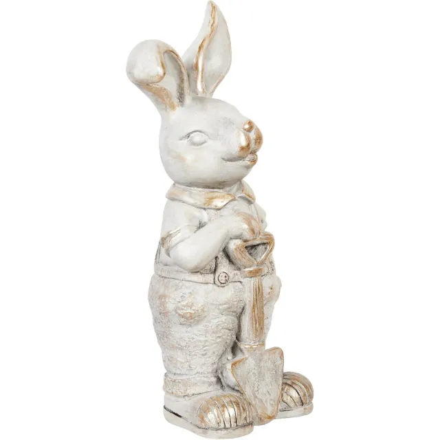 Beliani SIMARD - Decofiguur - Wit - MgO