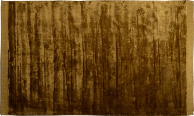 WOOOD Tammo vloerkleed van viscose, honinggeel, 200x300 cm