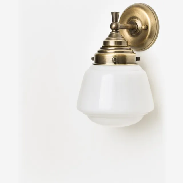 Coloured by Art Wandlamp High Button Royal Brons - Art Deco Trade