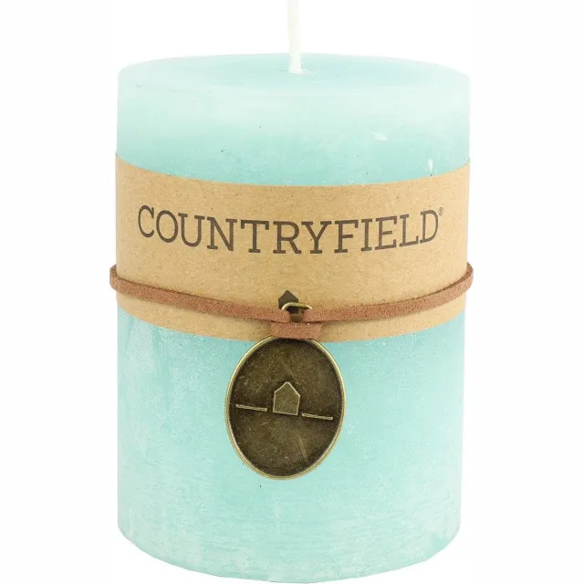 Countryfield Stompkaars Turquoise Ø7 cm | Hoogte 14 cm