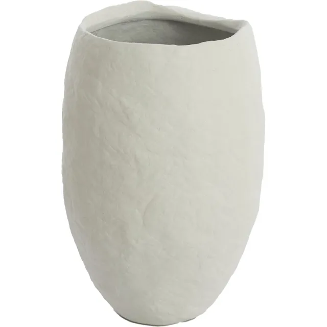 Light & Living Vaas Tingri 58cm - Crème