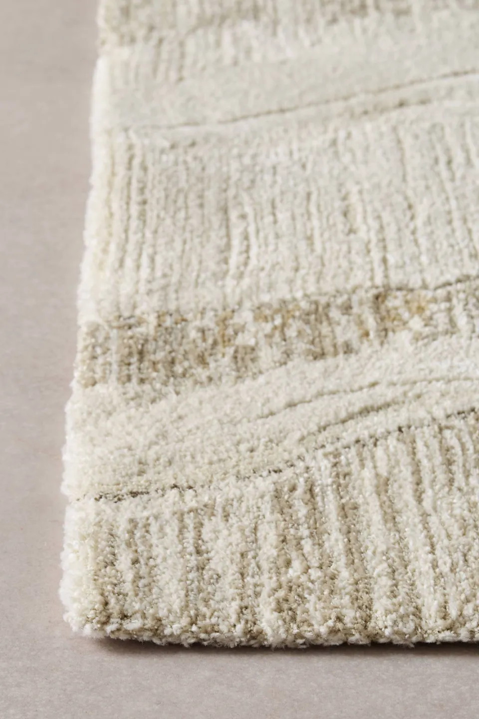NOUS Living Horizon vloerkleed beige, foto 4