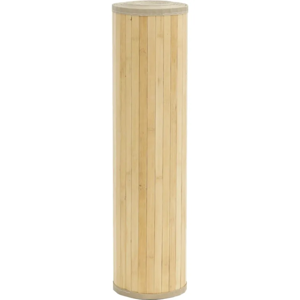 vidaXL Vloerkleed rechthoekig 70x400 cm bamboe lichtnaturel Beige