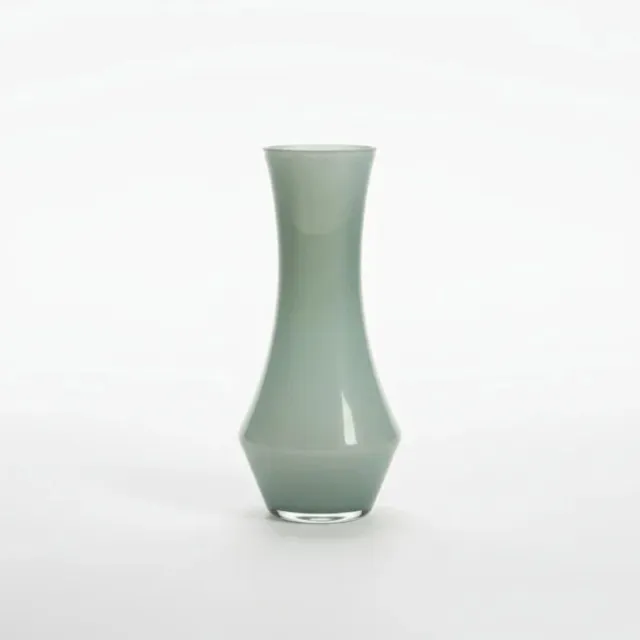 TLF interieurs Vaas Selene – Turquoise elegante glazen design vaas - 25cm