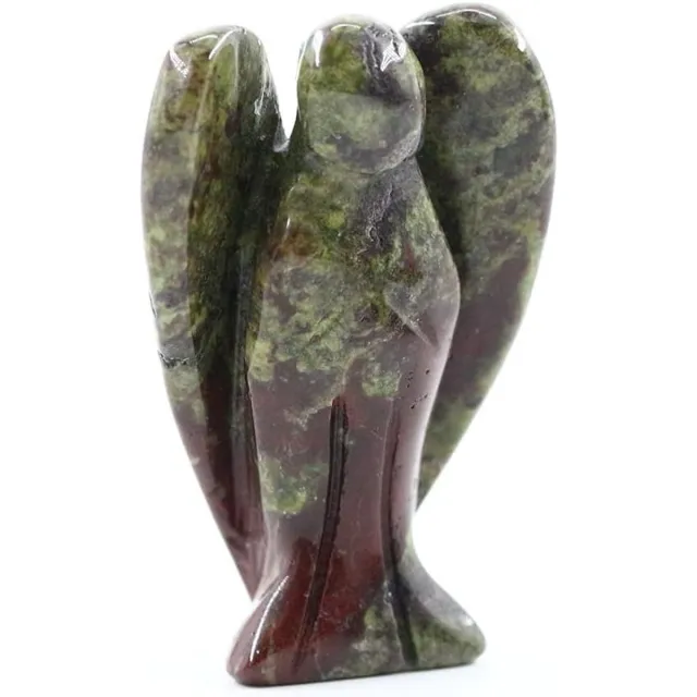 Cosensi Natuurlijke rozenkwarts edelsteen cadeau behandeling 4 cm - Rozenkwarts Angel Crystal Any