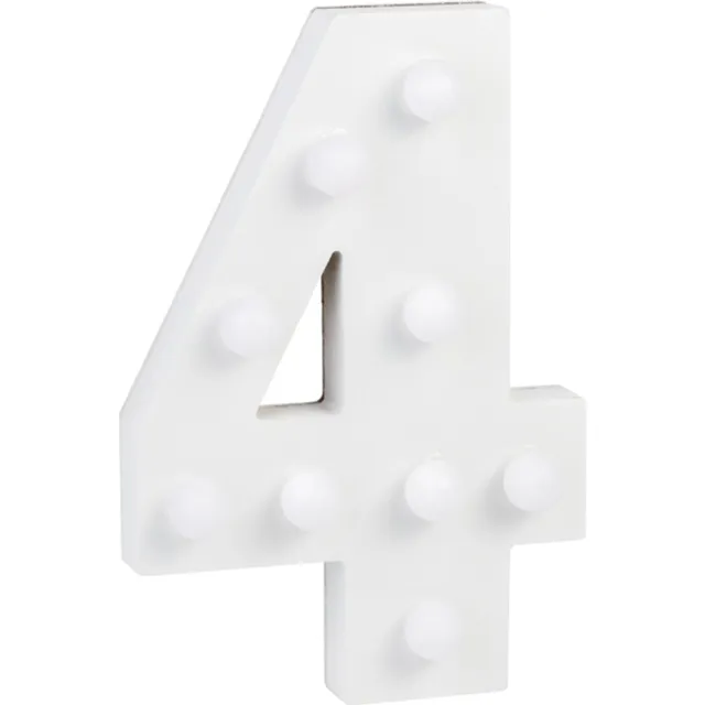 Paper dreams Light Letters - 4 Wit