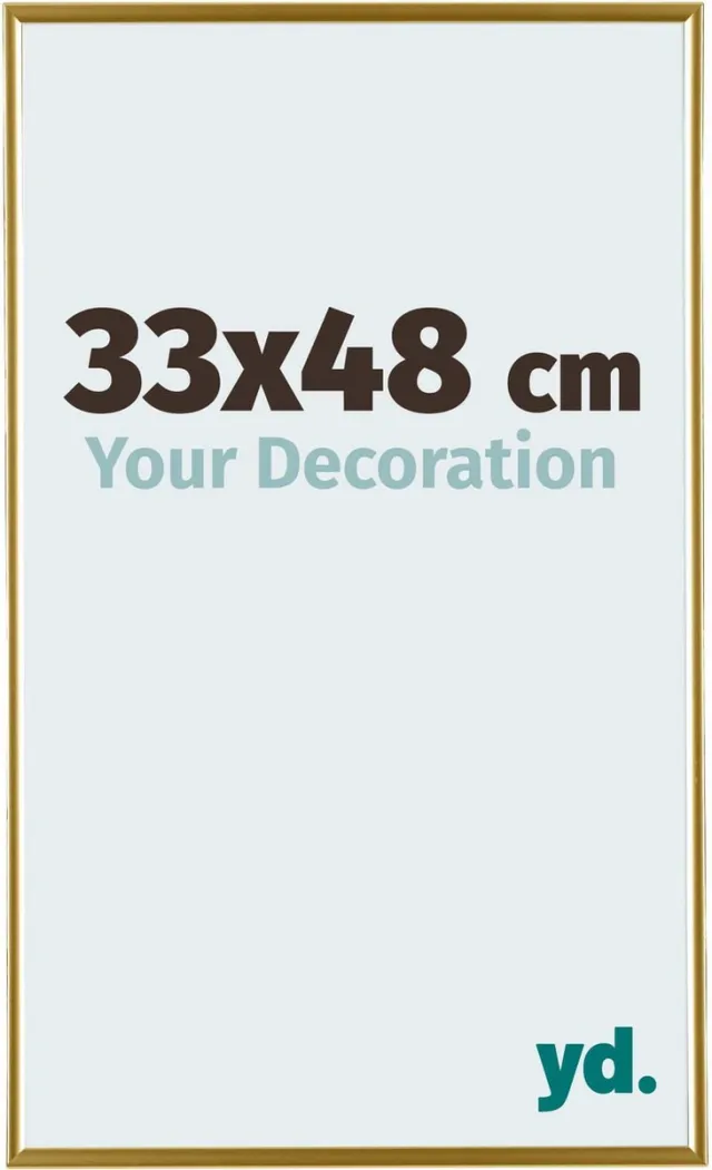 yd. Your Decoration - Fotolijst 33x48 cm - Kunststof - Goud - Evry