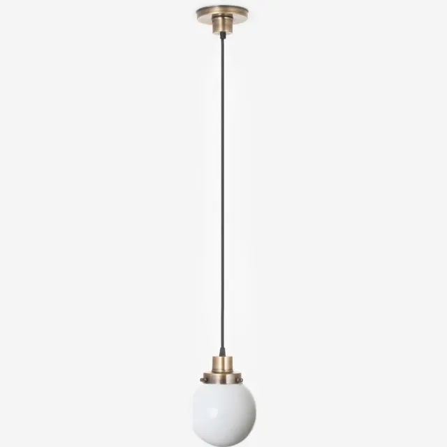 Coloured by Art Hanglamp aan snoer Bol 15 20's Brons - Art Deco Trade