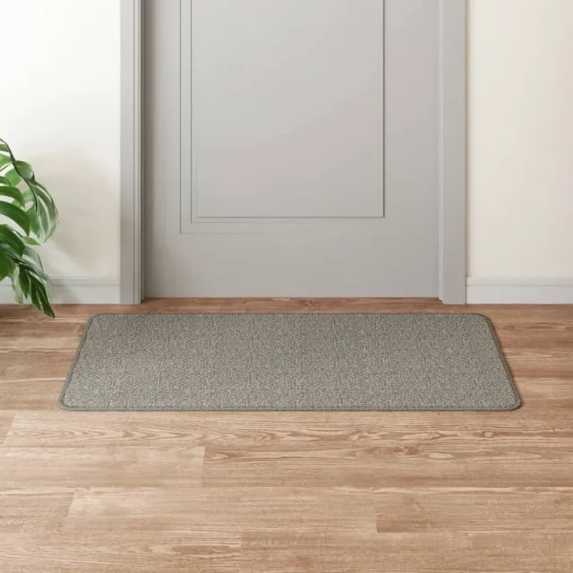 vidaXL Tapijtloper 50x100 cm sisal-look zilverkleurig, foto 2