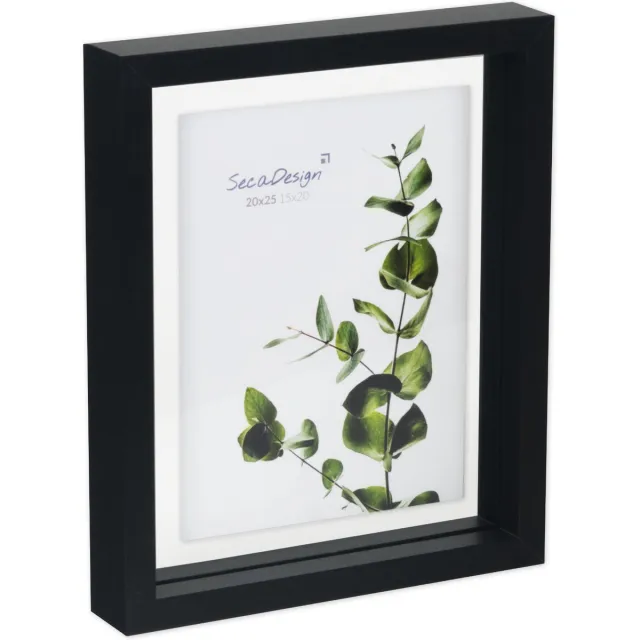 SecaDesign fotolijst Flyte - 20x25 - zwart - zwevend effect