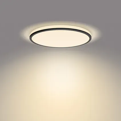 Philips Plafondlamp Ozziet Zwart ⌀30cm 18w