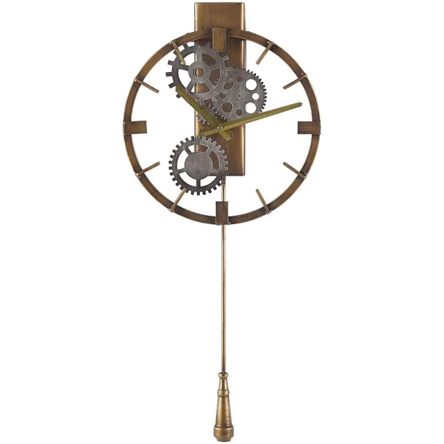 Beliani MARCOTE - Wandklok - Goud - IJzer