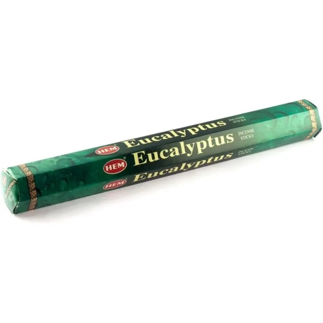 HEM Wierook stokjes - Eucalyptus - 60x stokjes - Yoga/meditatie Multi