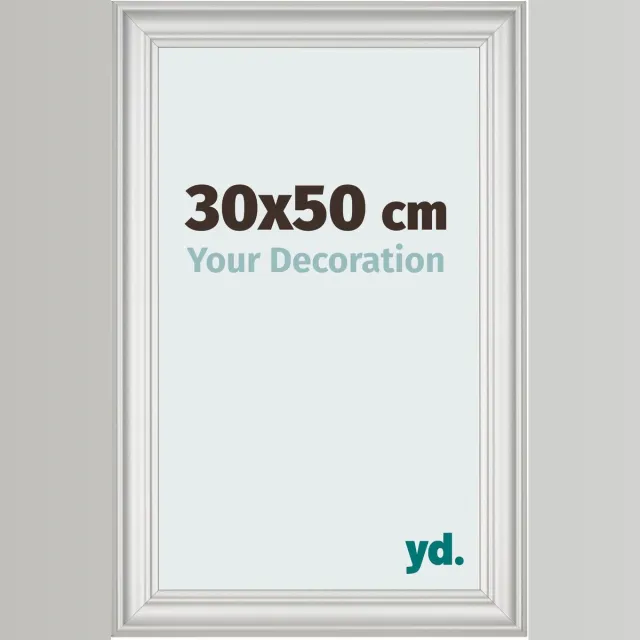 yd. Your Decoration - Fotolijst 30x50 cm - MDF - Wit Geveegd - Lazio
