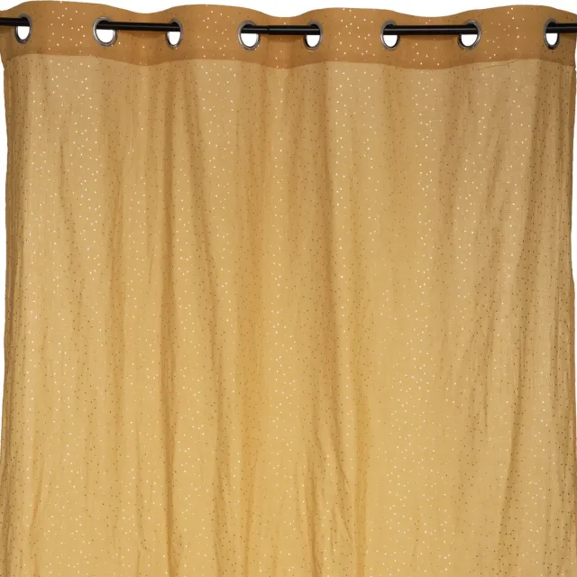 Atmosphera gordijnen - Gordijnen - 140x260 cm - Katoen - Verduisterend geel