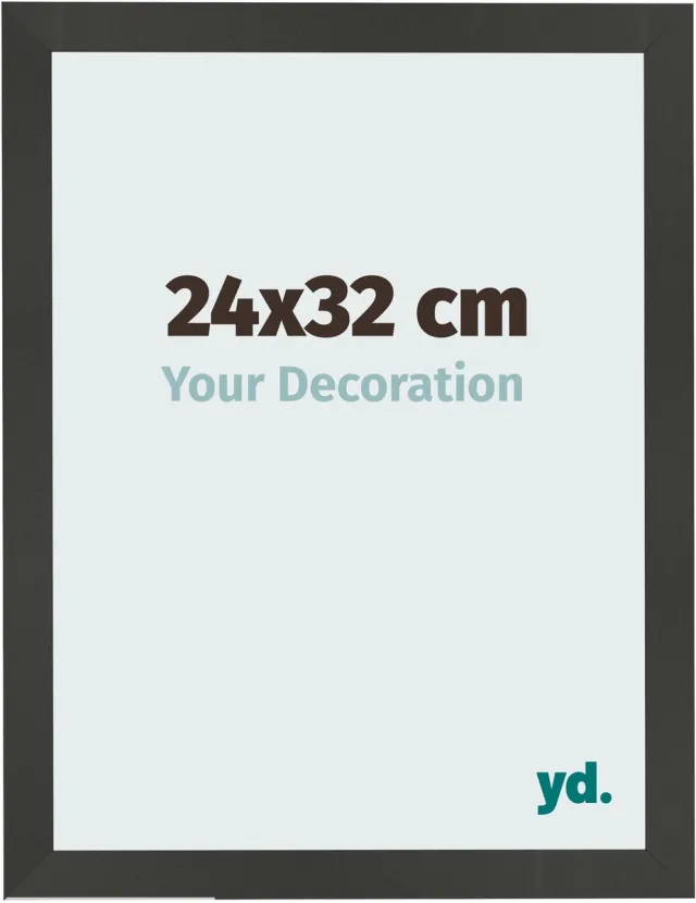 yd. Your Decoration - Fotolijst 24x32 cm - MDF - Antraciet - Bologna