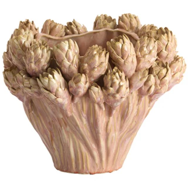 Light & Living Vaas FYNARA - Roze - 28x28x20.5 cm