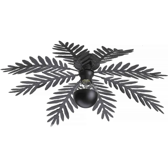 Ylumen Plafondlamp Palm 8 bladen Ø 65 cm zwart