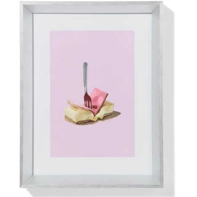 HEMA Fotolijst 15x20cm hout facet (zilver)