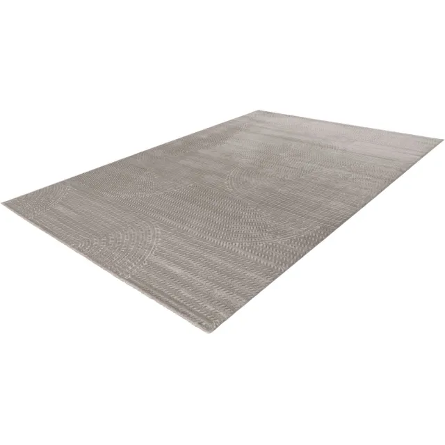 Pierre Cardin Vloerkleed - Modern Tapijt - Design Vloerkleed - Zilver - 3D-effect - Luxe en Duurzaam