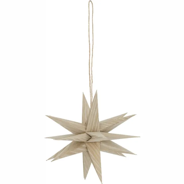 DKNC Kerstster 3D Beige 20cm