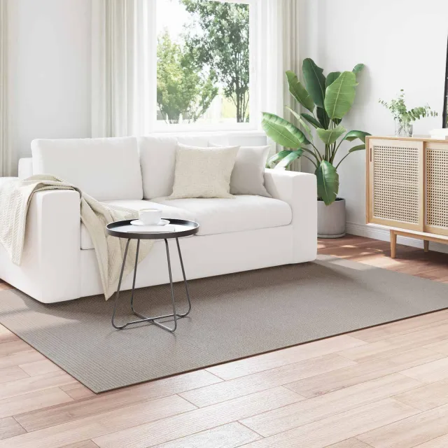 vidaXL Binnen kleed LUGO Crème-taupe 140 x 200 cm Polyester, foto 2
