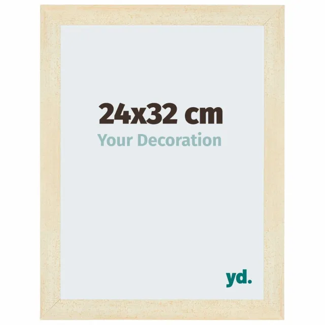yd. Your Decoration - Fotolijst 24x32 cm - MDF - Zand Geveegd - Mura