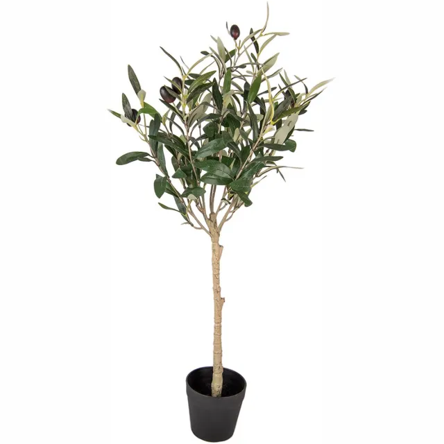 Clayre & Eef Kunst Olijfboom 70 cm Groen Kunststof