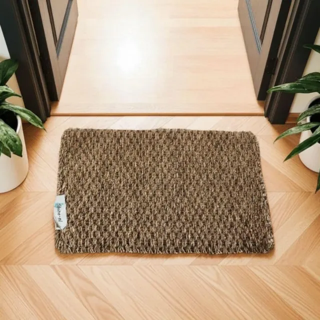4shine Zeegras deurmat 60x90 cm - rechthoekige deurmat - 4shine Naturel