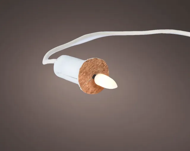 Kaemingk BV Kaemingk LED flesverlichting kaars wit decoratief licht. Meerkleurig