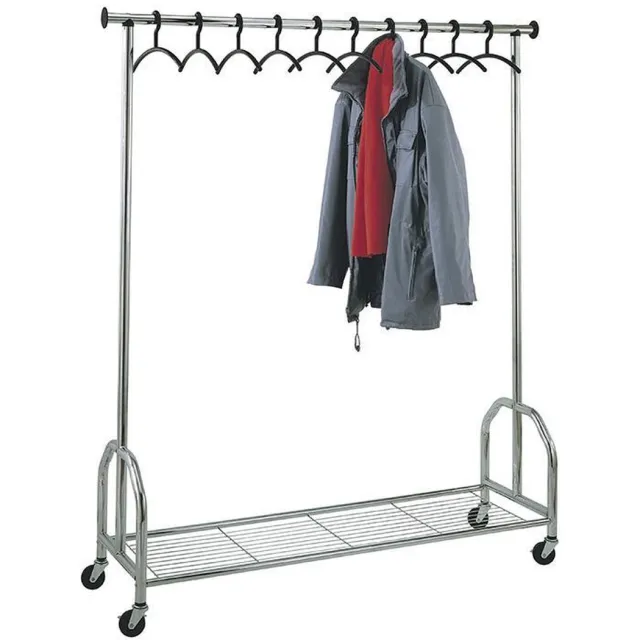 Kerkmann Kapstok Trolley voor jassen en bagage chroom