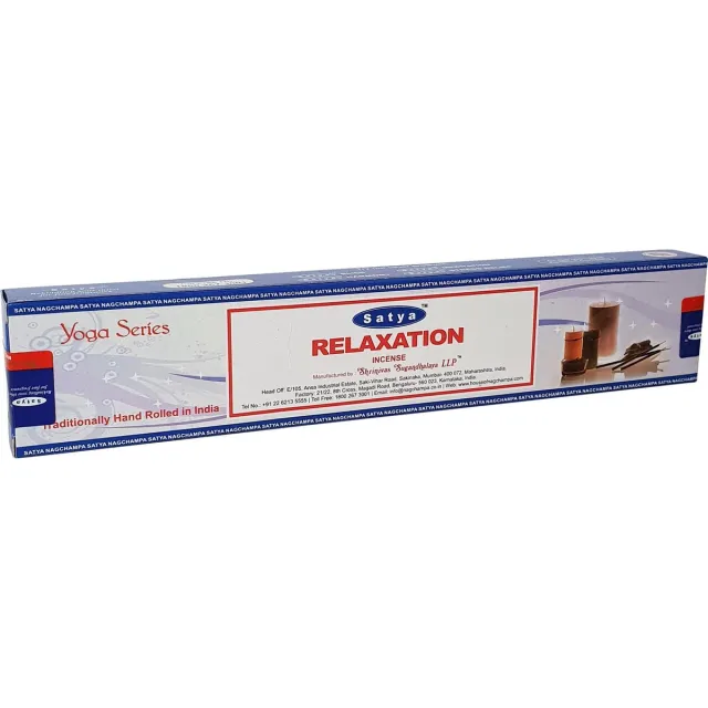 Satya Relaxation Yoga Series (los pakje, 15 gram) bruin