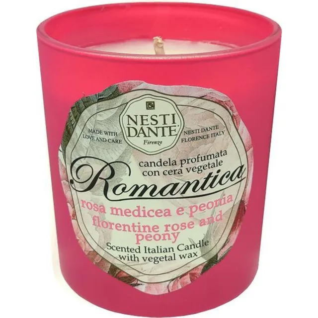 Nesti Dante Geurkaars Romantica - Florentijnse rozen & Pioenroos