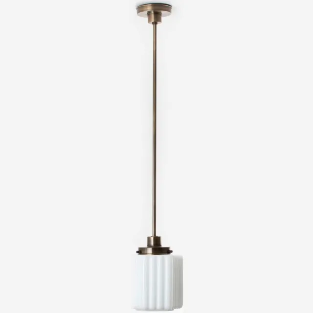 Coloured by Art Hanglamp Thalia 20's Brons - Art Deco Trade
