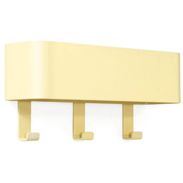 Spinder Design wandkapstok Dax Play 3 Botergeel