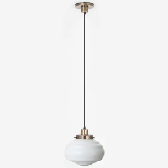 Coloured by Art Hanglamp aan snoer Alphonse 20's Brons - Art Deco Trade