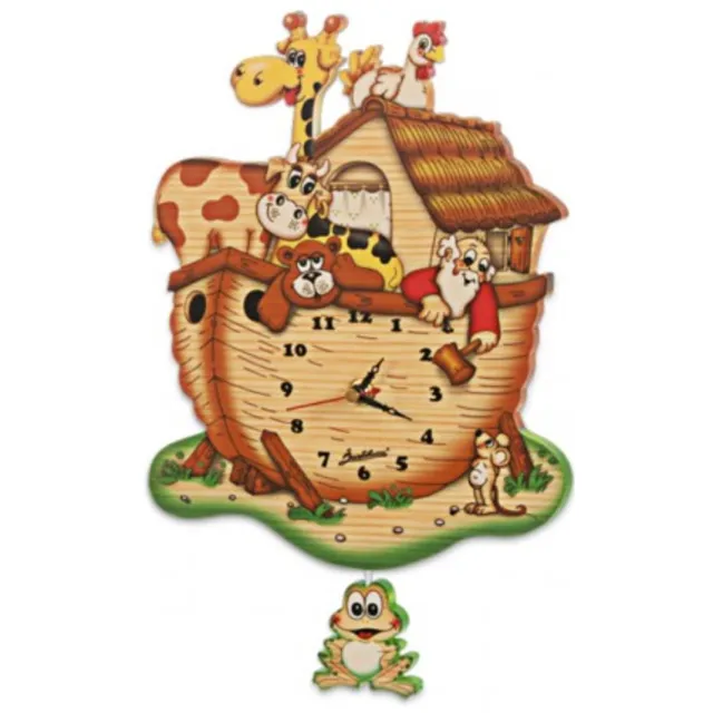 Bartolucci Muurklok Ark van Noach met klepel | Bartolucci Multi