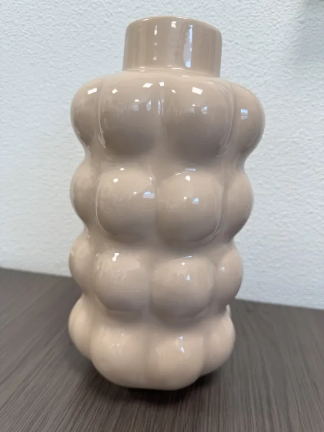 Mica Decorations Mica vaas beige 30 cm