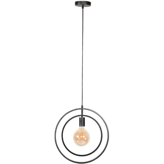Nest of Nora Hanglamp Davio - 1 lichts hanglamp - Charcoal Zwart