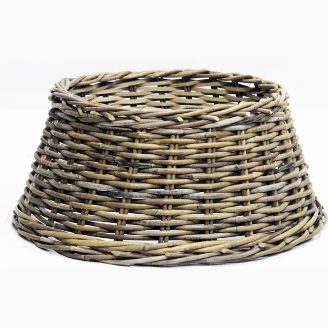 van der Leeden Rotan kerstboomhuls - 60 cm - Grijs