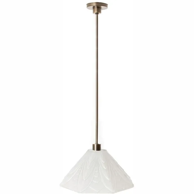 Coloured by Art Hanglamp Nouveau Twinkling Geëtst 20's Brons - Art Deco Trade