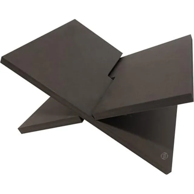 Equivera Boekenstandaard - Boekensteun - Boekenhouder - Boeken Standaard - Leesstandaard - Book holder Zwart