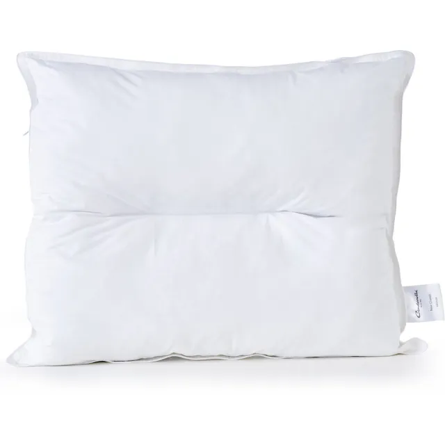 Cinderella New Classic Soft Hoofdkussen - Zacht - Polyester Vulling - Katoenen Tijk - 60x70 cm Wit